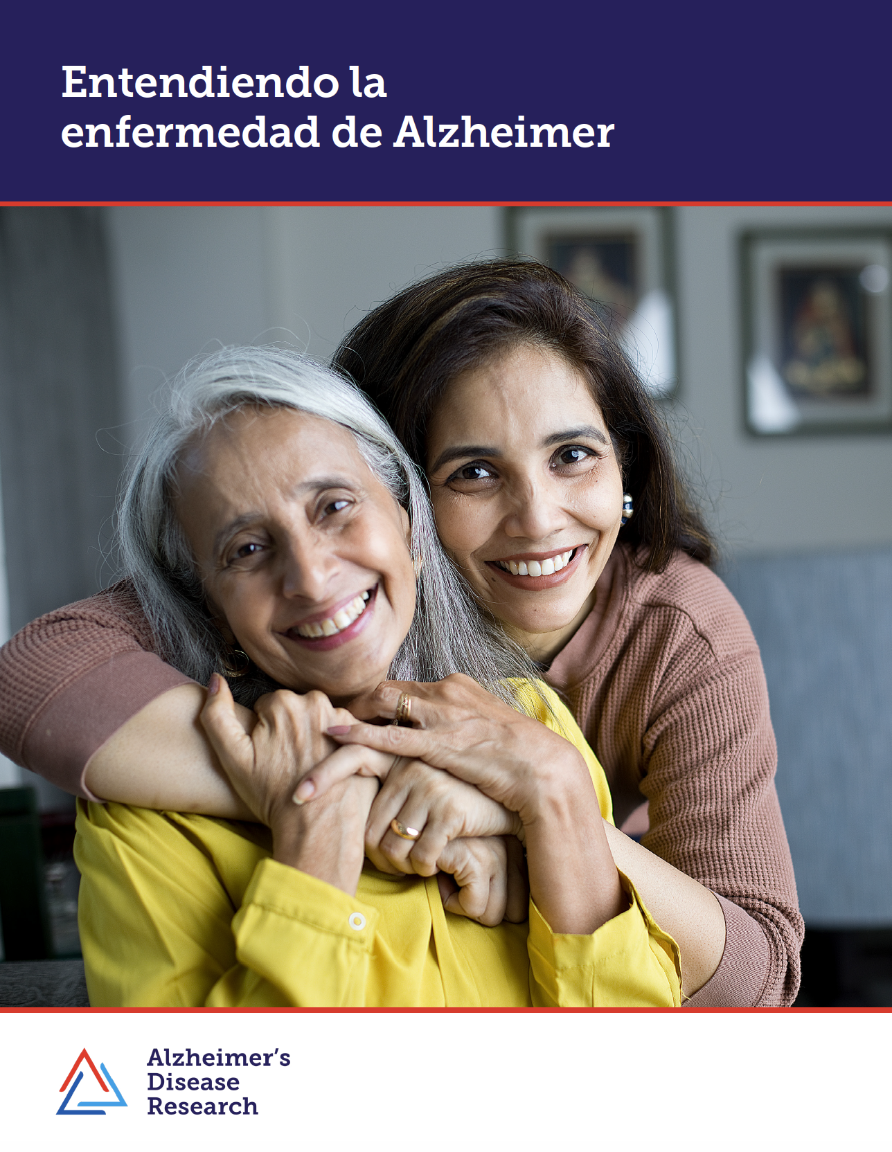 Entendiendo la enfermedad de Alzheimer cover page.