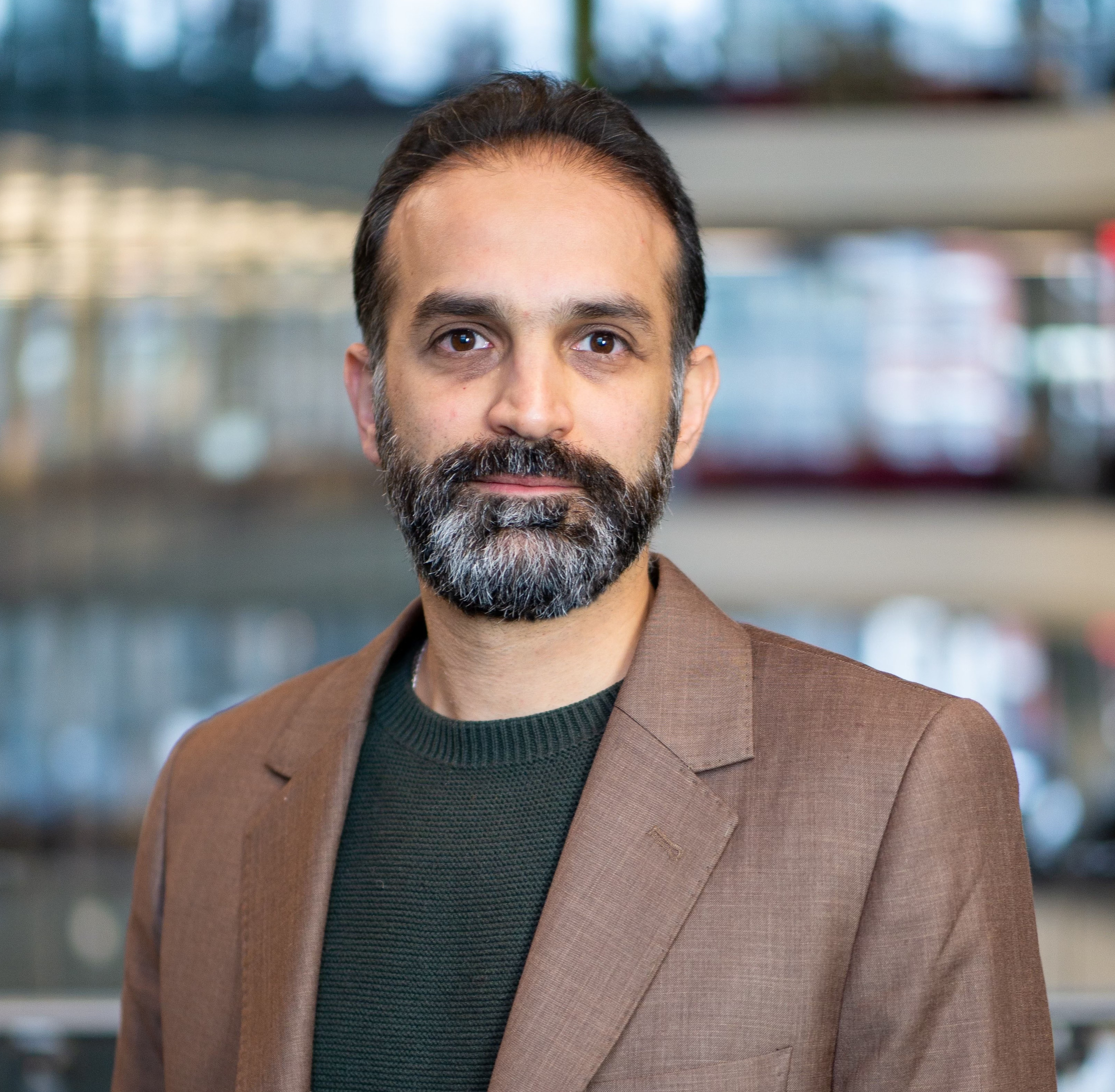 A headshot of Amir Vahabikashi, PhD