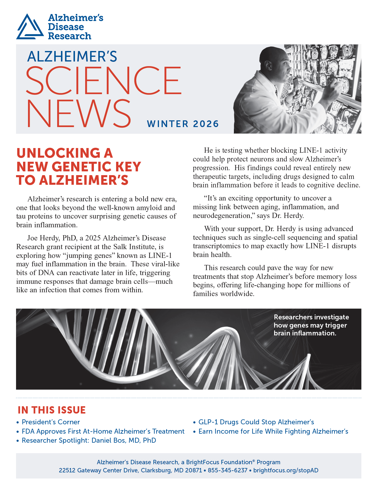 ADR News Winter 2026 cover page.