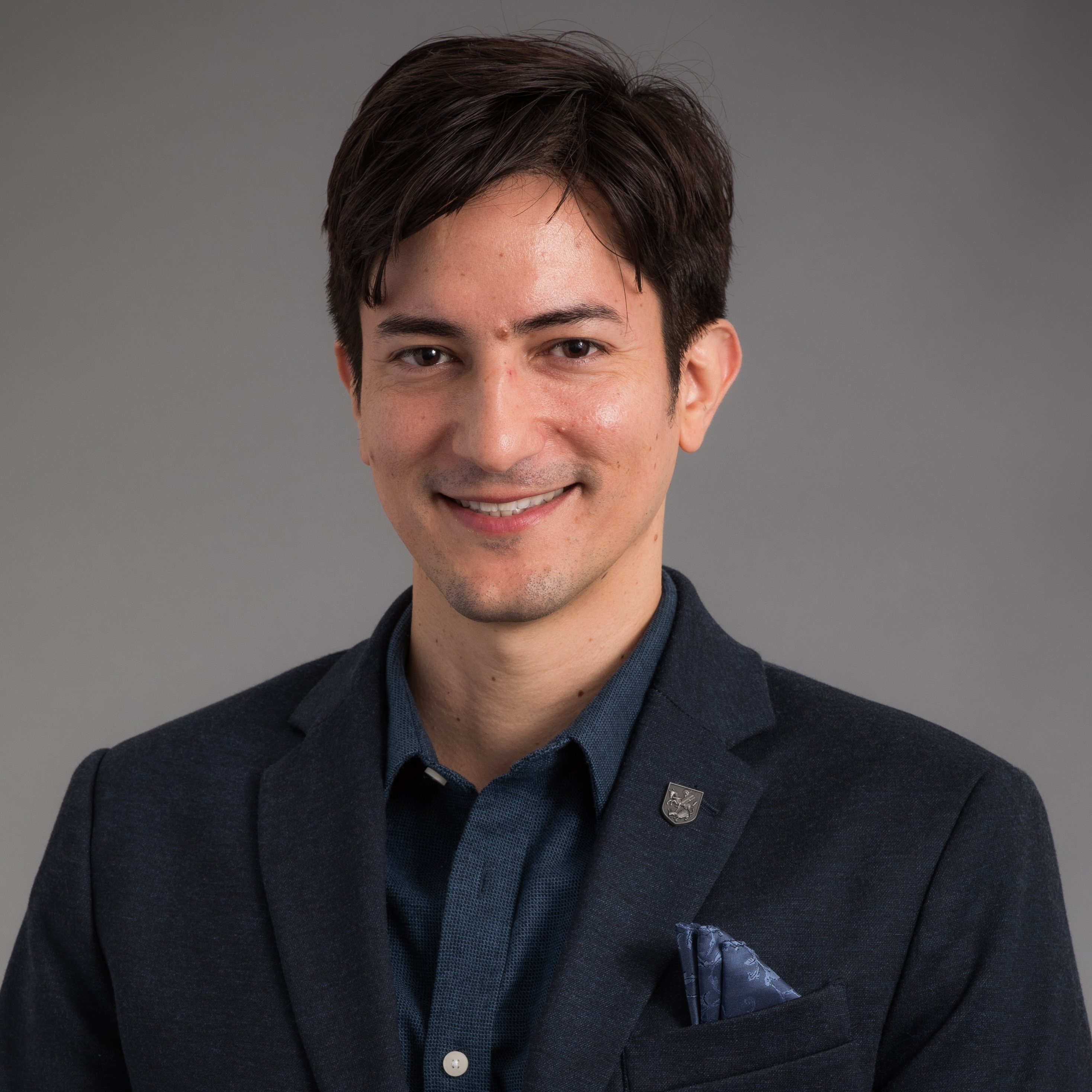Studio Portrait of Leonardo Rivera-Rivera, PhD, 2026