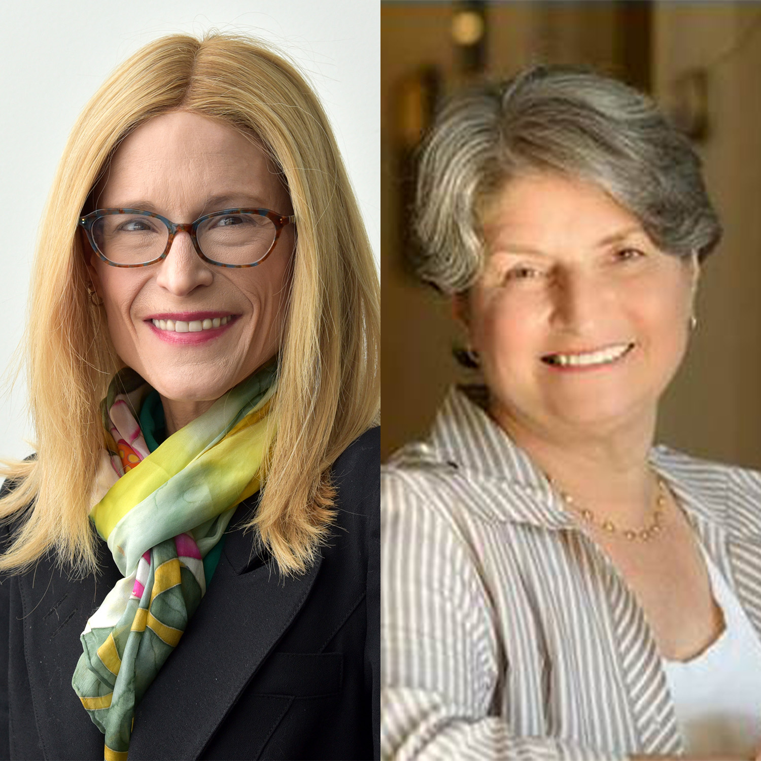 Dr. April McCullough and Katherine Freund.