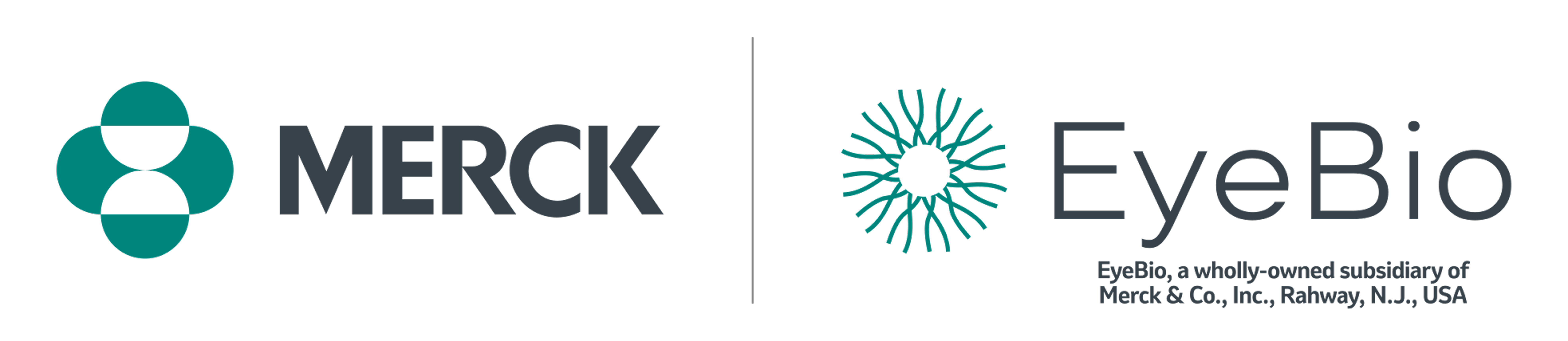 Merck Eyebio logo.
